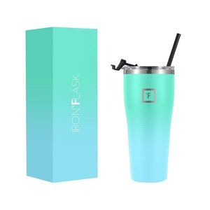 buy 2 get one free - IRON °FLASK 32 oz Rover Tumbler - Sky NIB (H100)